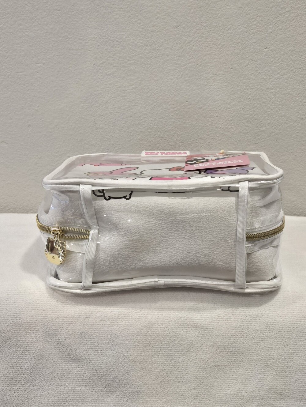 Hello Kitty And Friends NWT Clear Tote with 2 Sanrio Cosmetic Cases Included - Picture 6 of 7